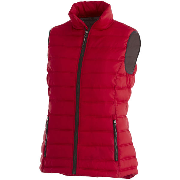 Bodywarmer publicitaire matelassé femme Mercer Rouge