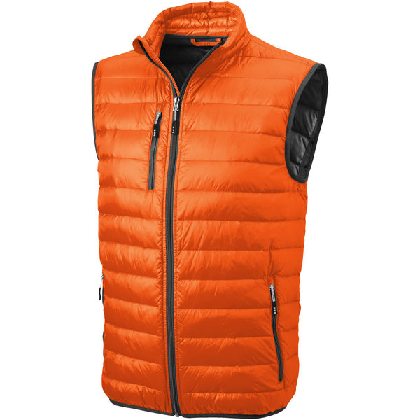 Bodywarmer personnalisé duvet léger Fairview Orange