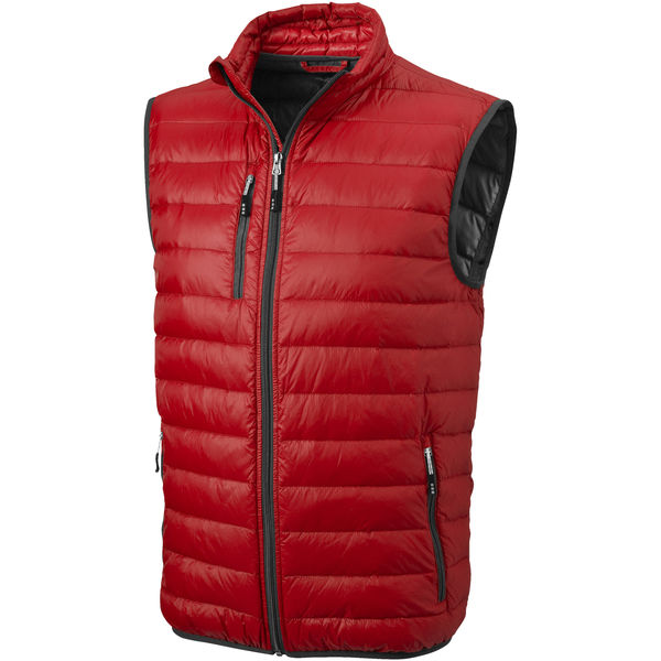 Bodywarmer personnalisé duvet léger Fairview Rouge