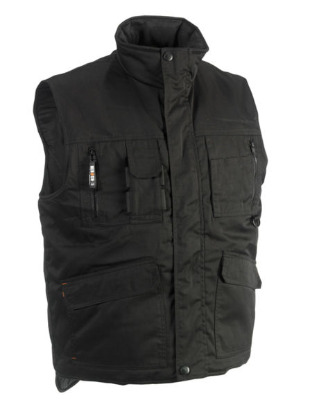 Bodywarmers publicitaires DONAR GILET HK210 Black