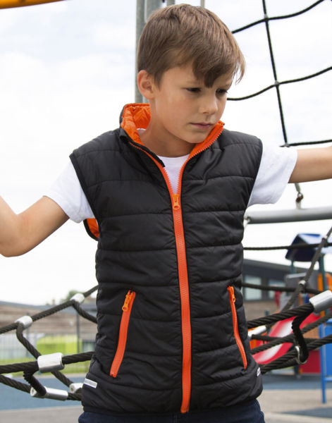 Bodywarmer personnalisé enfant sans manches | Junior/Youth Padded Bodywarmer
