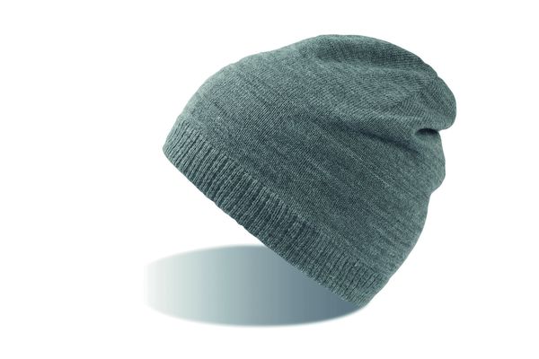 Bonnet avec doublure coton jersey publicitaire | Snappy Grey