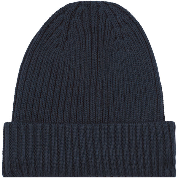 Bonnet publicitaire coton bio unisexe Navy Blue