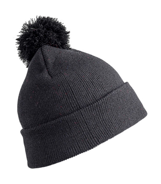 Bonnet personnalisable | Pom pom J Black