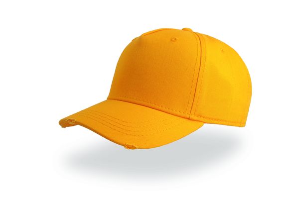 Casquette 5 pans style vintage publicitaire | Cargo cap Yellow