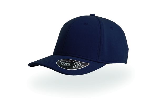 Casquette 6 pans Mid Visor jersey publicitaire | Feed Navy