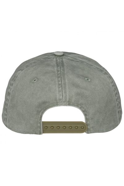 Casquette personnalisable coton bio effet déchiré unisexe Washed Almond Green