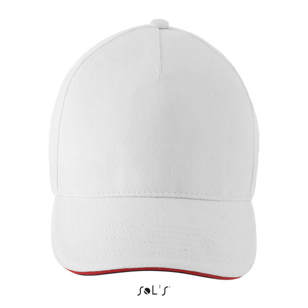 Casquette personnalisée tricolore unisexe | Longchamp Blanc