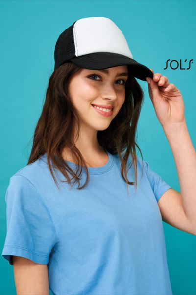 Casquette publicitaire filet 5 panneaux | Bubble