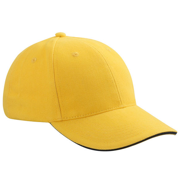 Casquette Publicitaire - Xyce Jaune Doré Marine