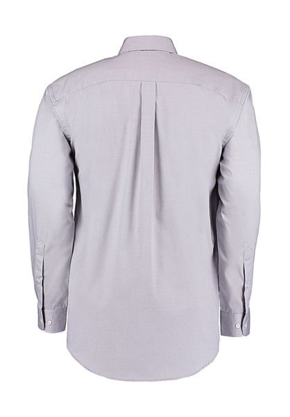 Chemise publicitaire homme manches longues | Westcott Silver Grey