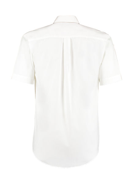 Chemise publicitaire homme manches courtes | Wingrave White