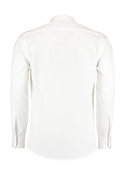 Chemise personnalisé homme manches longues cintrée | Winchendon White