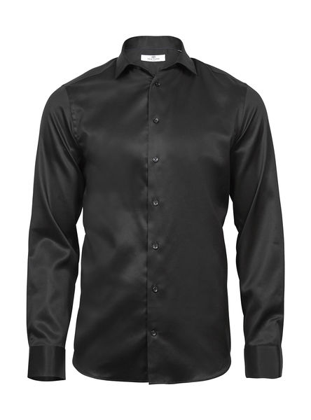 Chemise personnalisée homme manches longues | Tikob Black