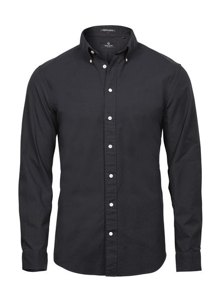 Chemise personnalisée homme manches longues | Toreby Black