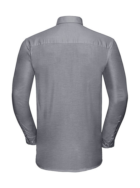 Chemise publicitaire homme manches longues | Bukhang Silver