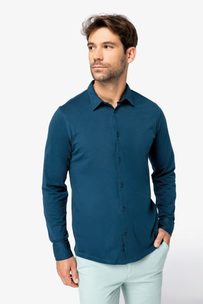 Chemise écoresponsable homme publicitaire