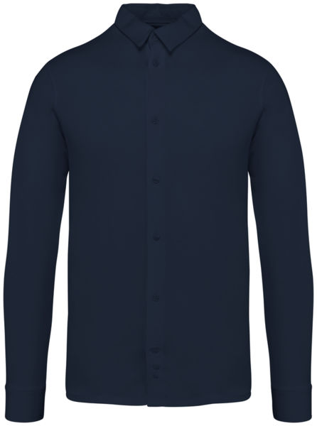 Chemise écoresponsable homme publicitaire Navy Blue