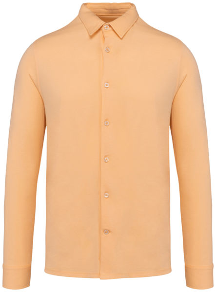 Chemise écoresponsable homme publicitaire Pastel Apricot