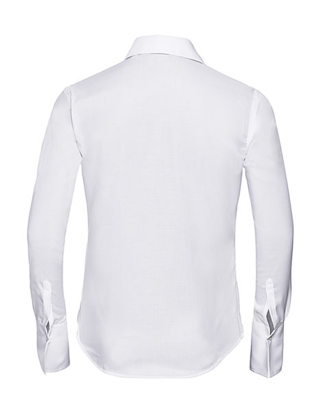 Chemise femme manches longues publicitaire | Fadalto White