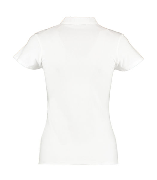 T-shirt personnalisé femme petites manches cintré | Coldharbour White