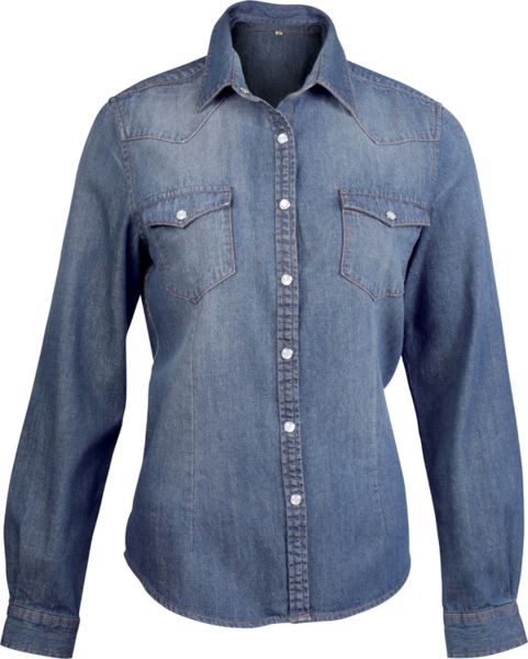 Qase | Chemise publicitaire Blue Jean