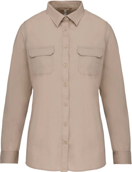 Chemise femme personnalisable | Adal Beige