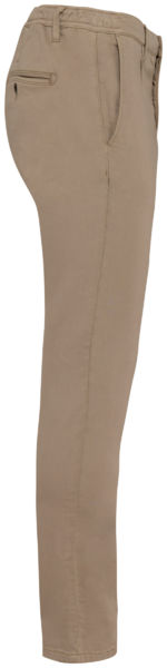 Chino entrprise Oeko-Tex French Terry homme  Washed Wet Sand