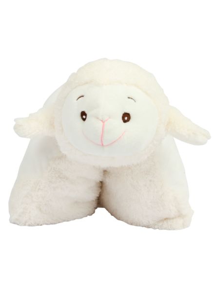 Coussin agneau en peluche publicitaire | Zippie lamb cushion