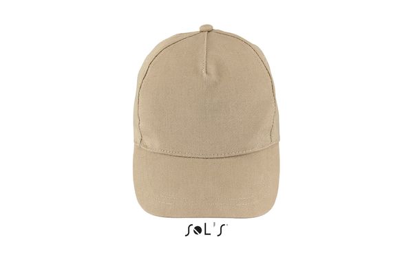 Casquette personnalisée 5 panneaux | Buzz Sable