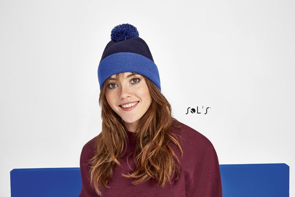 Bonnet publicitaire à pompon unisexe | Breeze