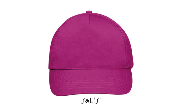 Casquette publicitaire 5 panneaux | Sunny Fuchsia