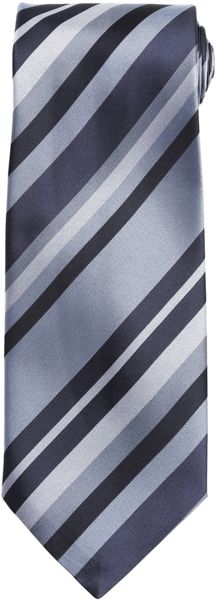 Multi Stripe | Cravate publicitaire Grey