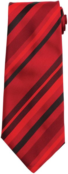Multi Stripe | Cravate publicitaire Red