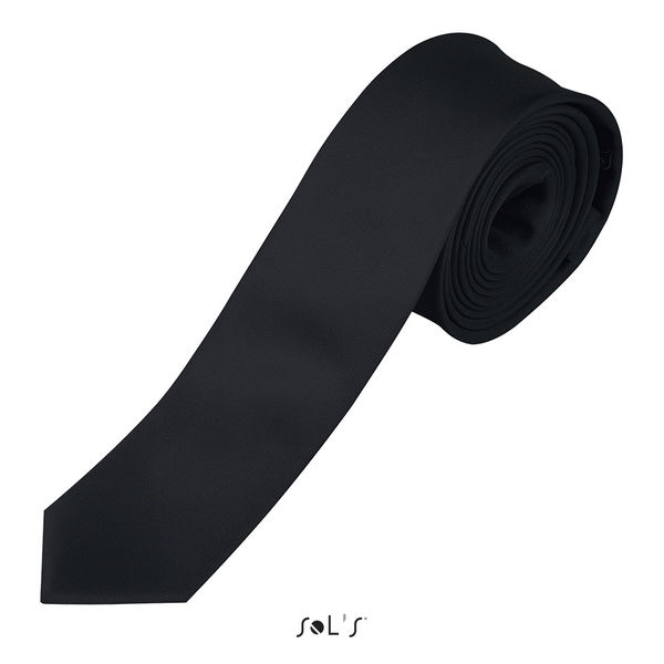 Cravate publicitaire fine | Gatsby Noir