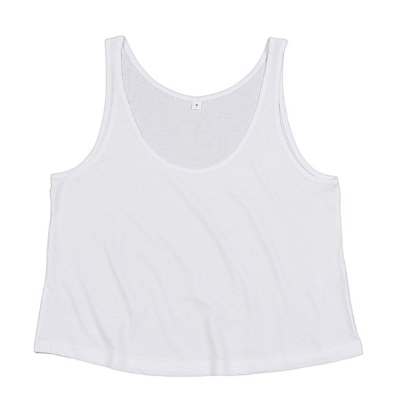 T-shirt personnalisé femme sans manches | Carrington White