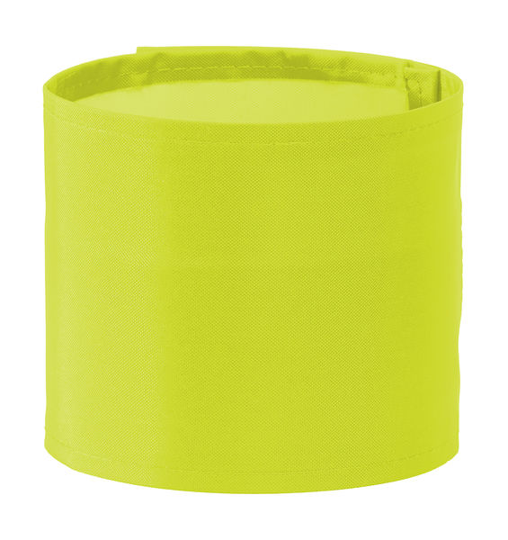 Brassard fluo publicitaire | Ntui Fluo Yellow