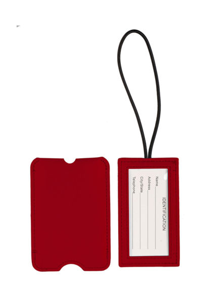 Etiquette de valise personnalisable | Catania Red
