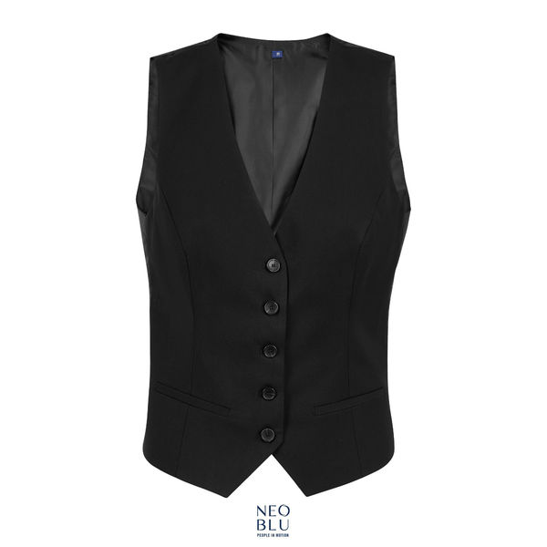 Gilet personnalisé | Max Women Noir profond