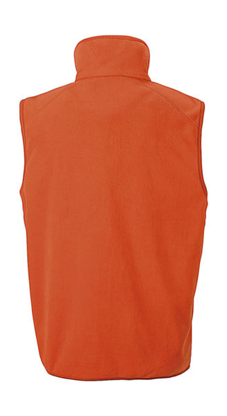 Gilet micro polaire publicitaire | Micro Orange