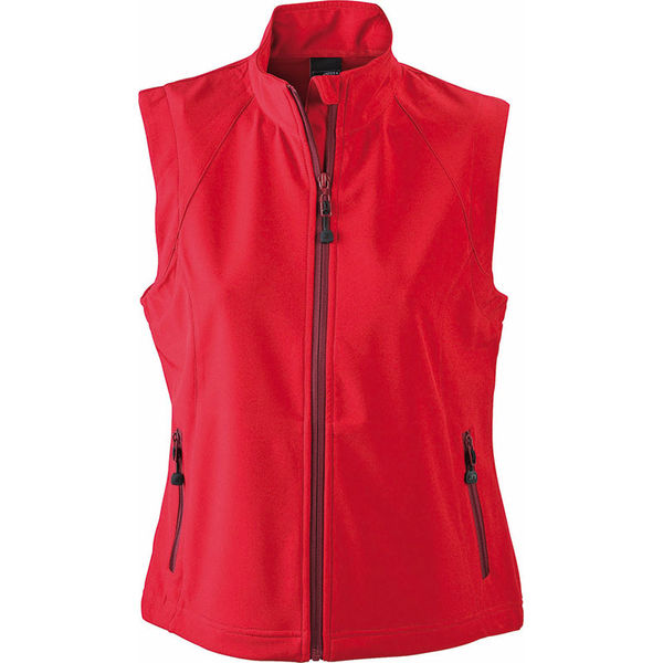 Bodywarmer Publicitaire - Qyffu Rouge