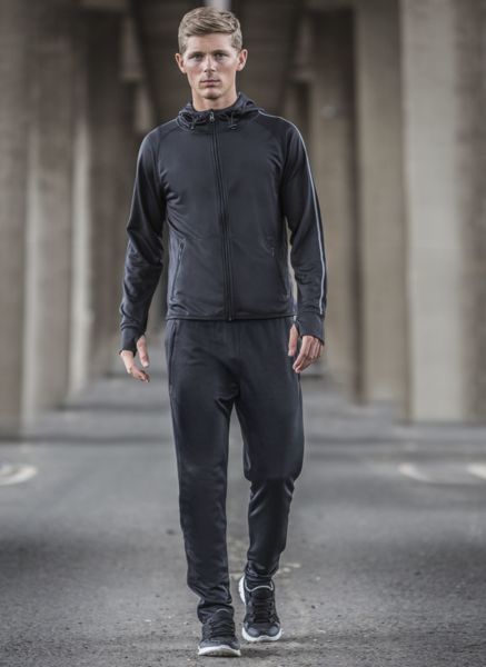 Jogging homme publicitaire | Men's slim leg training pants