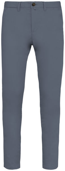 Pantalon chino personnalisé GOTS homme Mineral Grey