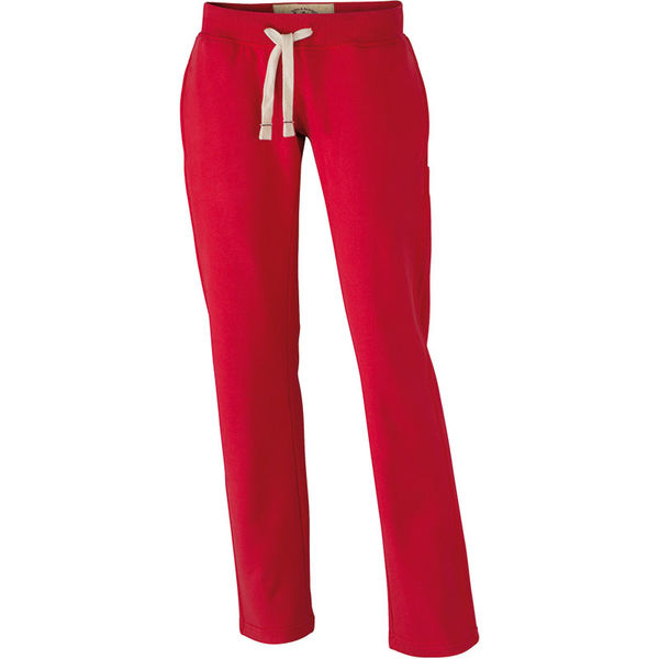 pantalon sport rouge femme