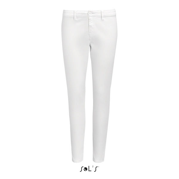 Pantalon personnalisé femme 7/8 | Jules Women Blanc
