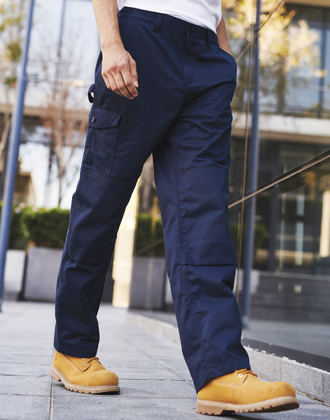 Pantalon publicitaire unisexe | Pro Cargo Trouser Navy