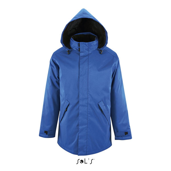 Parka publicitaire unisexe à doublure matelassée | Robyn Royal