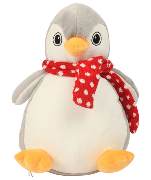 Peluche manchot publicitaire | Zippie penguin