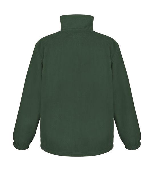 Polaire publicitaire unisexe manches longues | Full Zip Active Forest Green