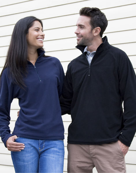Micropolaire col zippé publicitaire | Microfleece Top